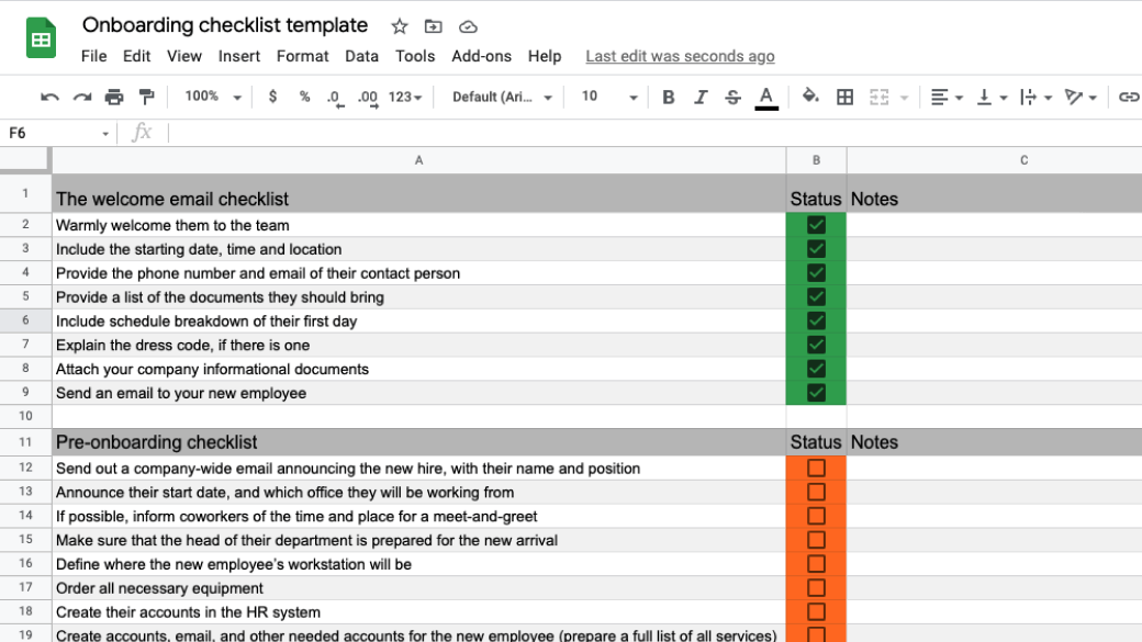 New Hire Onboarding Checklist 4 Excel Templates [2022]